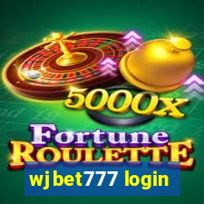 wjbet777 login